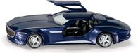 SIKU Vision Mercedes-Maybach 6, 1:50, metaal/kunststof, donkerblauw, speelgoedauto voor kinderen, vleugeldeuren die opengaan