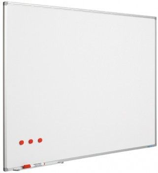 Smit Visual Whiteboard emailstaal Softline profiel 8mm 90x120cm