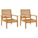 VidaXL Banc de jardin acacia