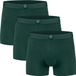 A-dam Falco 3-Pack Boxershorts Heren Biologisch Katoen Donkergroen L