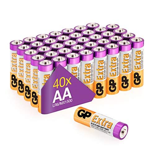 GP Extra Alkaline AA Batterijen - 40 stuks