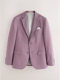 Next Heren Colbert met structuur, slim-fit - Long - Paars