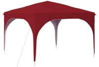 vidaXL Pop-up Feesttent 290 x 290 x 245 cm Bordeauxrood