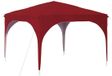 vidaXL Pop-up Feesttent 290 x 290 x 245 cm Bordeauxrood