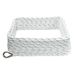 Extreme Max 3006.2505 BoatTector Double Braid Nylon Anchor Line with Thimble - 3/8" x 250", White w/Blue Tracer