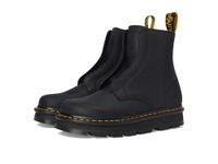 Dr. Martens ZEBZAG LACE LESS LACELESS BOOT - Enkellaarzen - Zwart - Nubuck - Leer/Textiel - Kunststof - 41