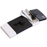 Fackelmann 60141 Reinigingsschraper met 2 messen 10 x 4,5 x 1,5 cm van ABS/roestvrij staal