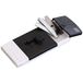 Fackelmann 60141 Reinigingsschraper met 2 messen 10 x 4,5 x 1,5 cm van ABS/roestvrij staal