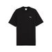 PUMA Essentials Elevated Relaxed T-shirt pour Hommes, Noir, Taille S