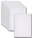Office Products 10x A4 Kartonnen Map met Elastiek, Wit, 300 g/m²