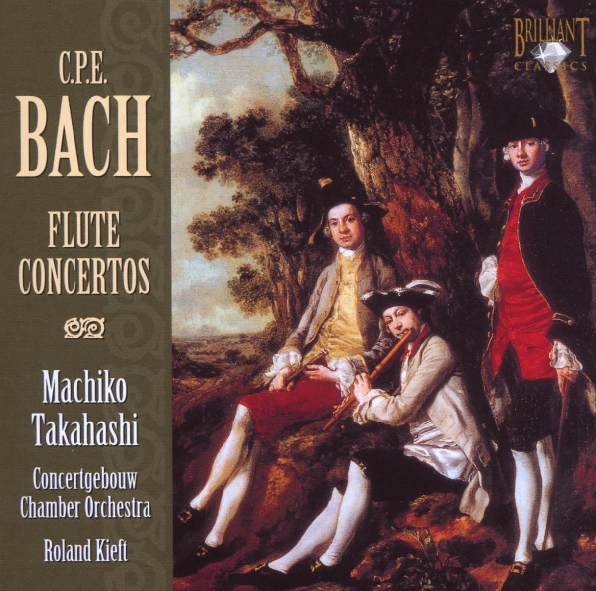 Brilliant Classics C.P.E. Bach - Flute Concertos (CD)