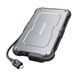 GRAUGEAR G-2502-C-10G boîtier HDD/SSD Noir, Acier 2.5