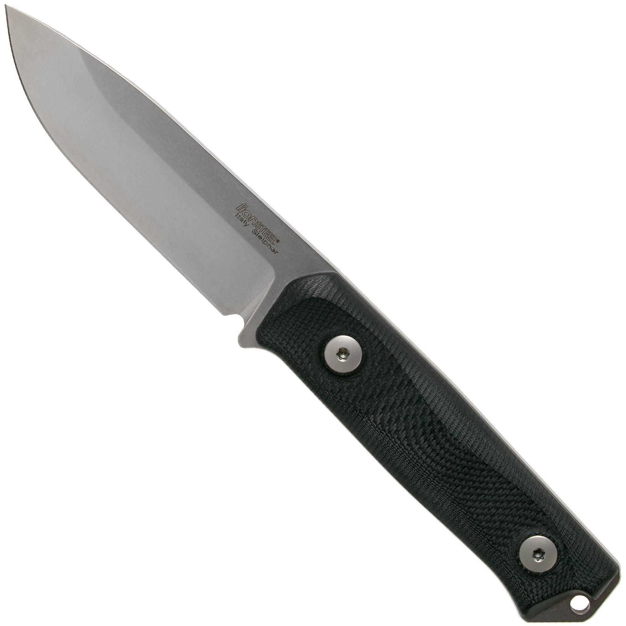 Lion Steel B41 Black G10 B41-BK bushcraftmes