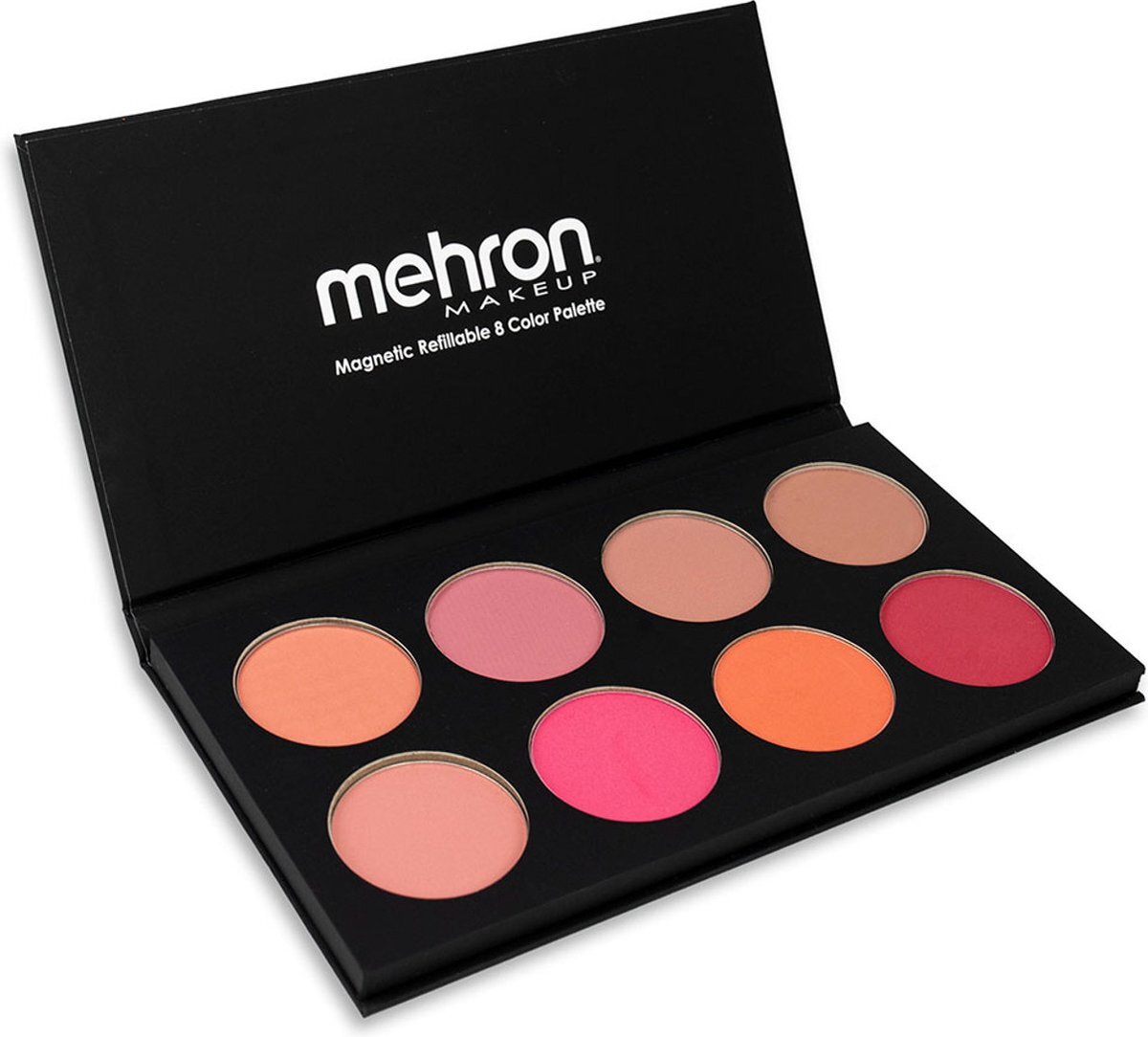 Mehron - Cheek Blush Powder Palet voor de professionele visagist/MUA met 8 kleuren