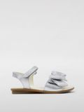 Camper Pelotas Bow Sandal Leather Kids - Grey Shoes