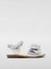 Camper Pelotas Bow Sandal Leather Kids - Grey Shoes