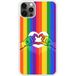Apple Bedrukt siliconen hoesje compatibel met iPhone 12 Pro LGBT