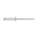 Index REFL4824 klinknagels aluminium bloem lens kop aluminium/staal verzinkt 4,8 x 24