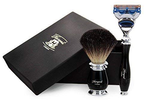 Haryali London Scheerset - Zwart - Heren