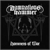 Rock Off Damnation's Hammer - Hammer Of War Patch - Zwart