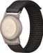 By Qubix - AirTag nylon loop bandje - S/M - Zwart