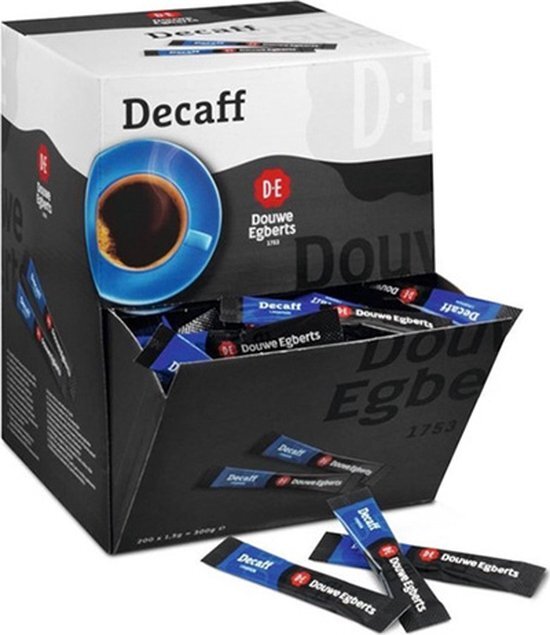 Douwe Egberts oploskoffie Decaff 1 5 g doos van 200 stuks