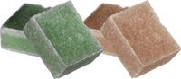 Ideas 4 Seasons Amberblokjes/geurblokjes - Sandelhout en Dennen - 6 stuks
