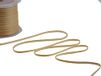 Furlanis - Dubbel satijnen lint, Italiaanse stof - geelgoud, 3 mm x 50 m