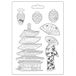 Stamperia International Stamperia-Soft Mould-Sir Vagabond in Japan-Pagoda, Wit, A4