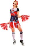 Rubies Zombie Cheerleader Volwassenenkostuum - Maat M