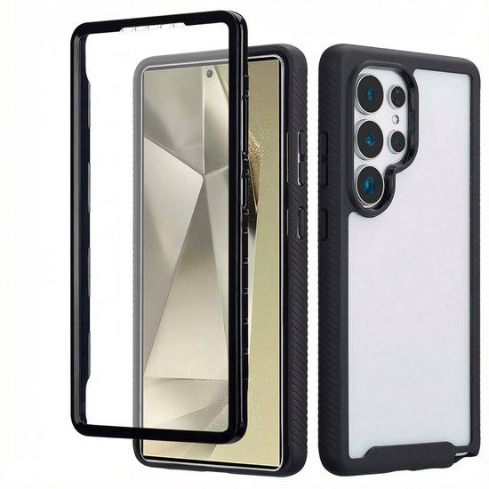 imoshion 360° Full Protective Case voor de Samsung Galaxy S25 Ultra - Zwart