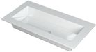 Wastafel INK Kraft Wastafel Enkele Bak Zonder Kraangat - 900x450x10 mm - Glans Wit
