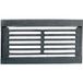 Pisla Grille de foyer en fonte 210 x 410 mm – Cadre inclus – Air primaire et cendres – Pour poêle à bois et cheminée