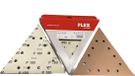 Flex-tools Select flex schuurpapier driehoek art. 349267 - 290 mm x 250 mm - P180 - Prijs per doos ( inhoud 25 stuks )