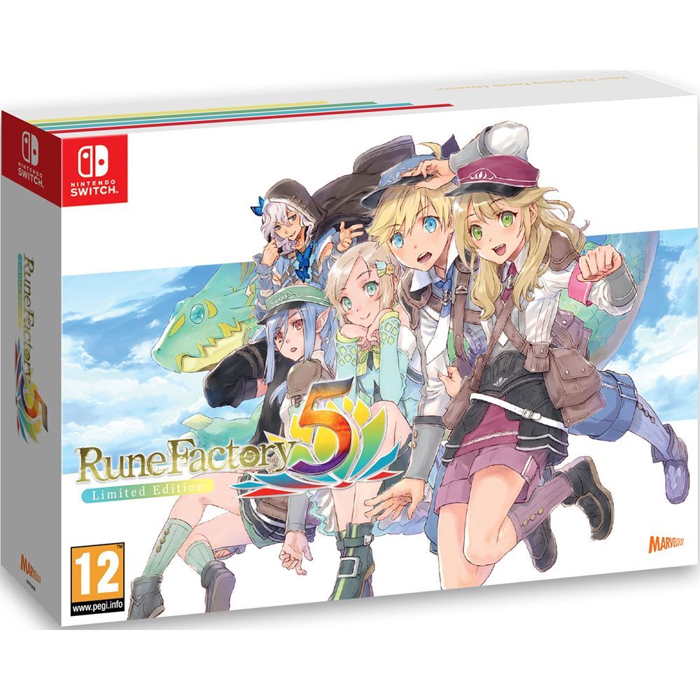 Marvelous Interactive Rune Factory 5 Limited Edition Nintendo Switch