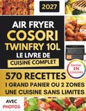 AIR COSORI AIR FRYER TWINFRY 10L