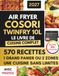 AIR COSORI AIR FRYER TWINFRY 10L