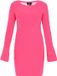 faina Gebreide jurk fuchsia