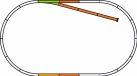 Piko Piko Rails Uitbreidingsset B H0 met railbed - 55311