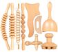 Merkloos 9-in-1 Massagegereedschap voor Houttherapie