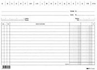 Edipro E3253VE 100 indexkaarten met 2 kolommen groen F.To 15 x 21