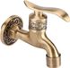 JHubers Goods - Robinet de jardin 1/2 pouce, robinet antique à montage mural pour extérieur, adapté aux tonneaux de pluie, buanderies et salles de bain - Robinet d'eau froide