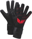 Erima Unisex - AeroClaw Star keepershandschoen voor volwassenen (7222602), zwart/rood, 9