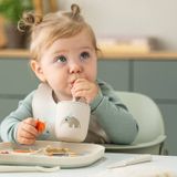 Done by Deer Playground Sippy Cup 120 ml Green Silicone Spout Cup (2 pcs)