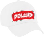 Bellatio Decorations Pet - Wit - Polyester - Unisex - Volwassenen