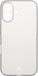 Black Rock Cover Ultra Thin Iced for Apple iPhone 16, Transparent