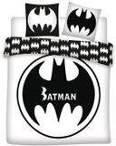 Batman Dekbedovertrek Black and White - 240x220 cm katoen