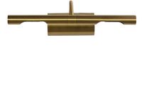 Licht-Erlebnisse Wandlamp Metaal Messing antik G9