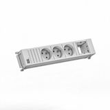 Bachmann Power Frame 3xUTE 1xCM 0,2m GST18 RAL9010