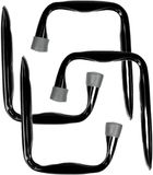 Benson Jumbo haak - 4 stuks - Metaal - Zwart